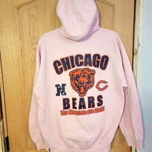 Chicago Bears Light Pink Hoodie